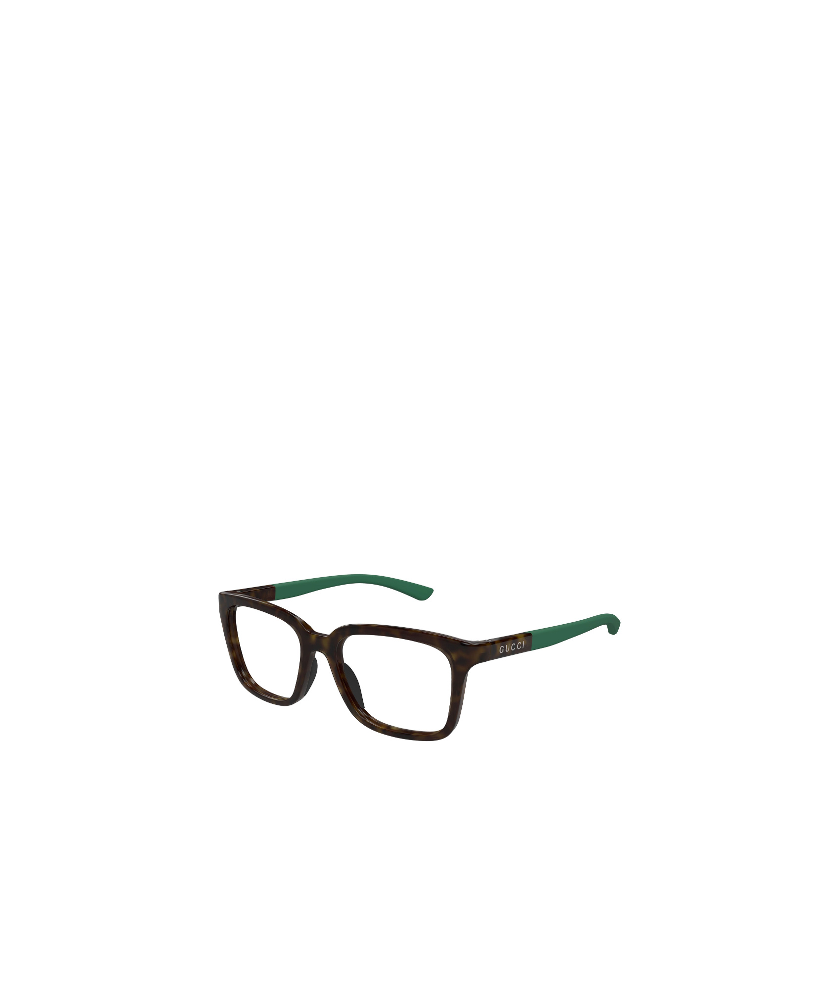 Gucci Tortoiseshell Logo-engraved Glasses In Black