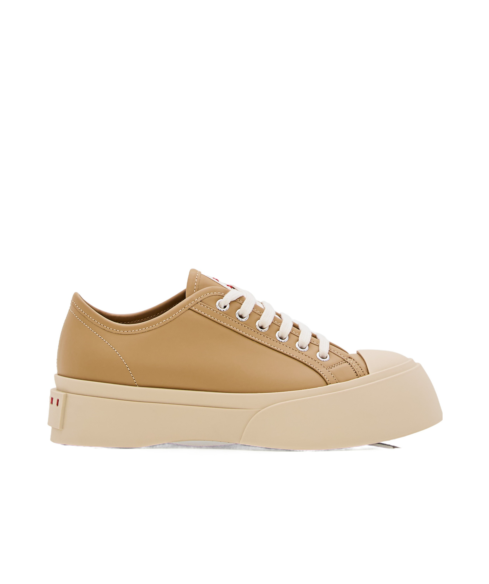 Marni Pablo Low-top Sneakers Metal Eyelets In Nude
