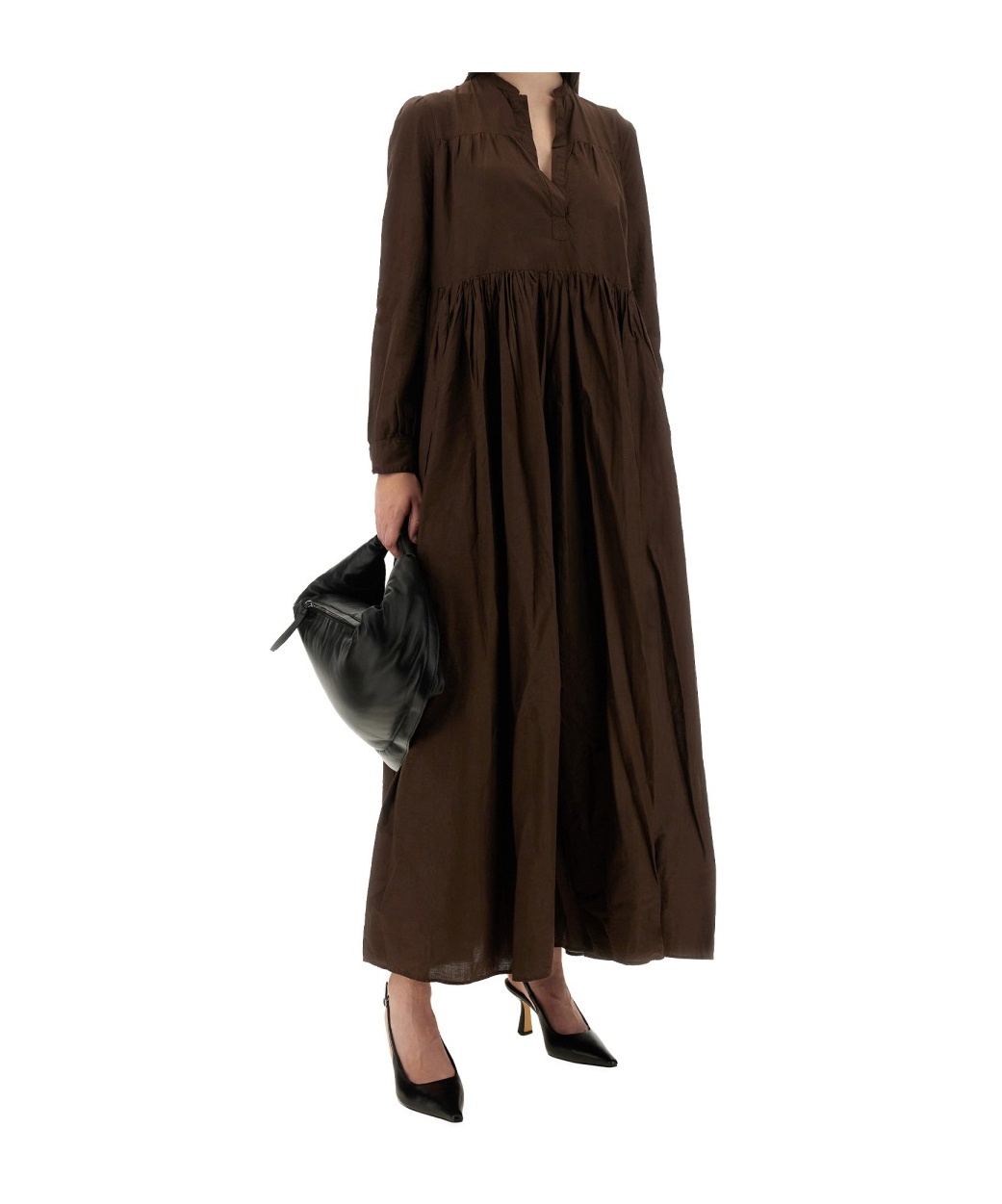 Aspesi Cotton Muslin Maxi Dress