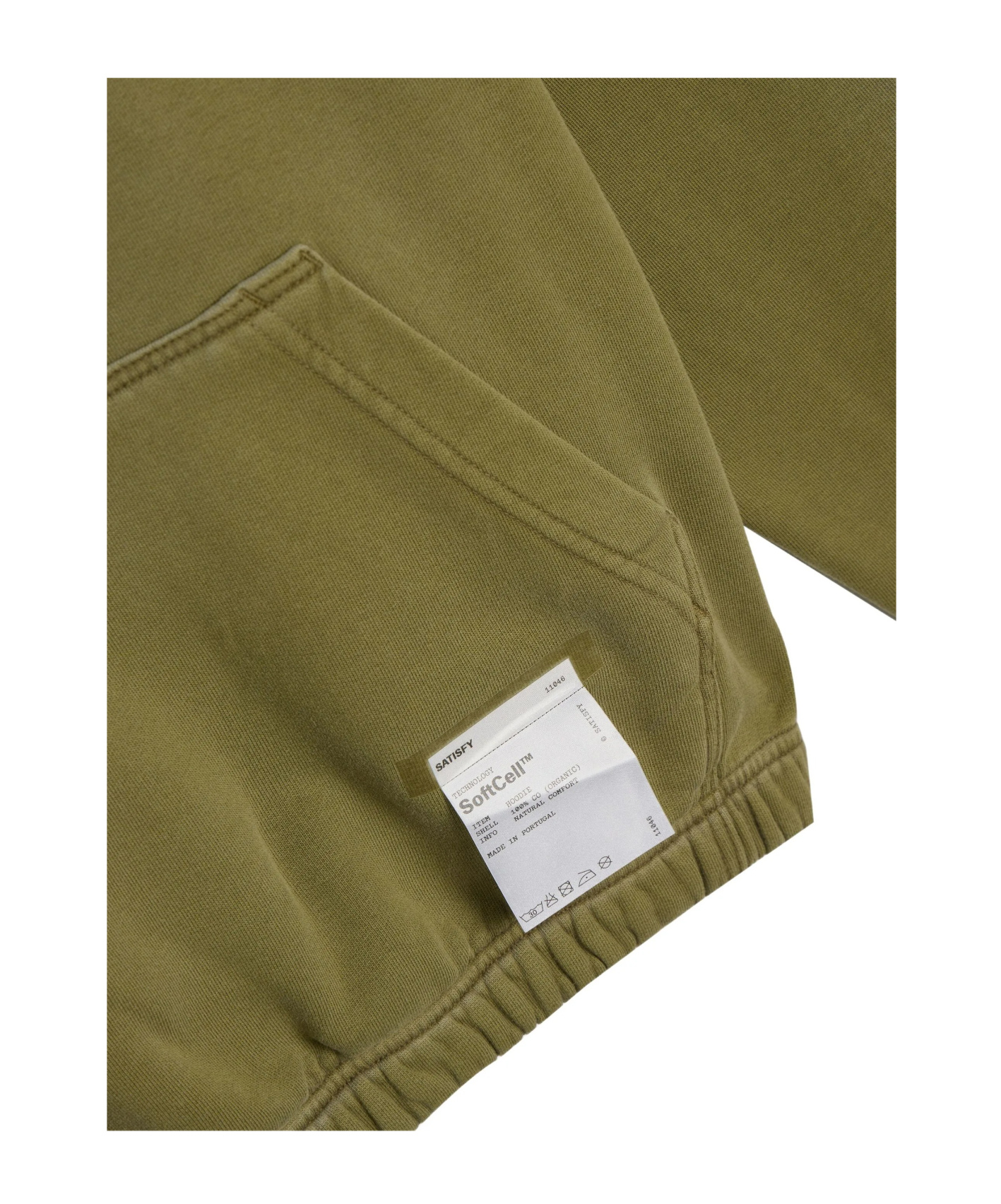 Satisfy Organic Cotton Hoodie In Green