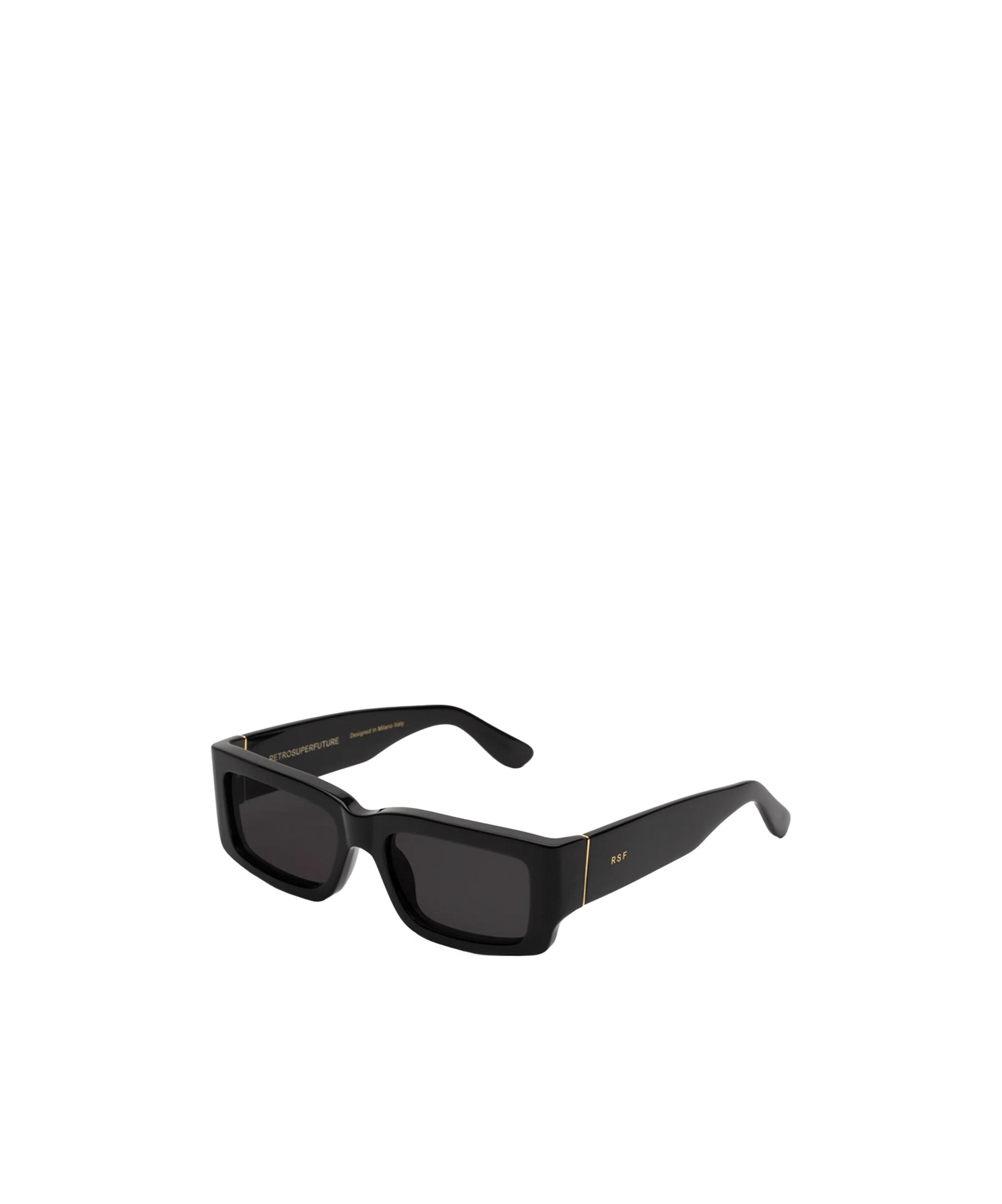 Retrosuperfuture Notte Sunglasses In Black