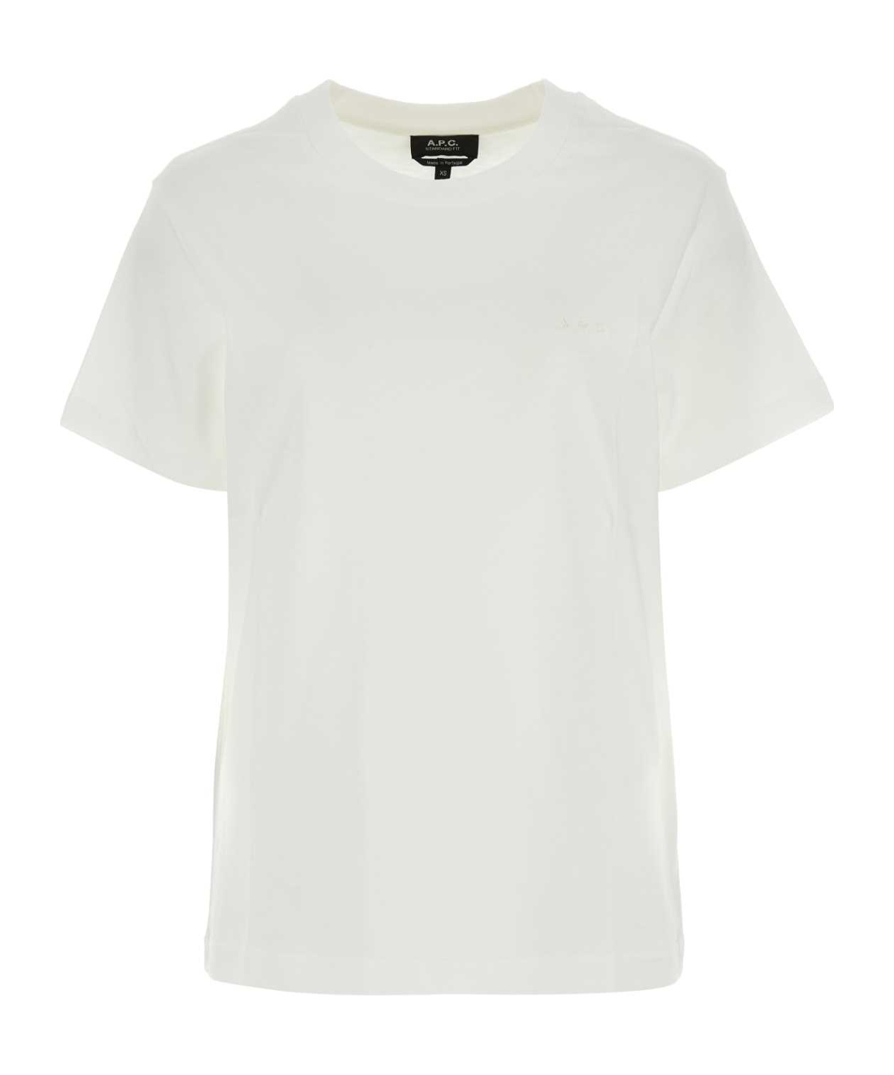 Apc A.p.c. Lenny T-shirt In White