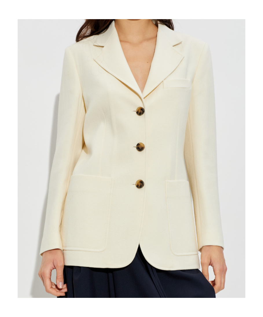 Marni Wool Blazer In Brown
