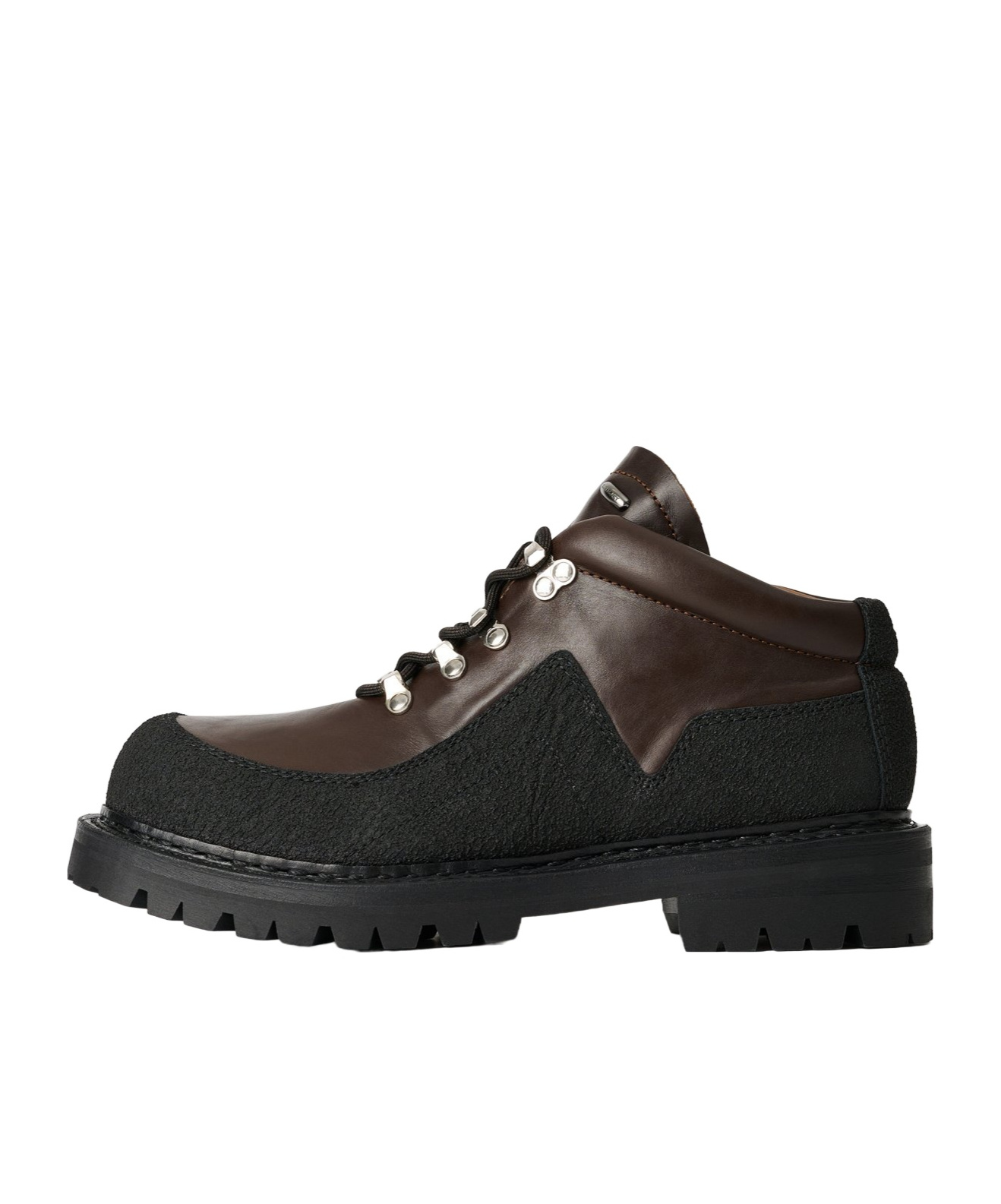 Our Legacy Ankle Boots With Round Toe And Lug Sole In Black