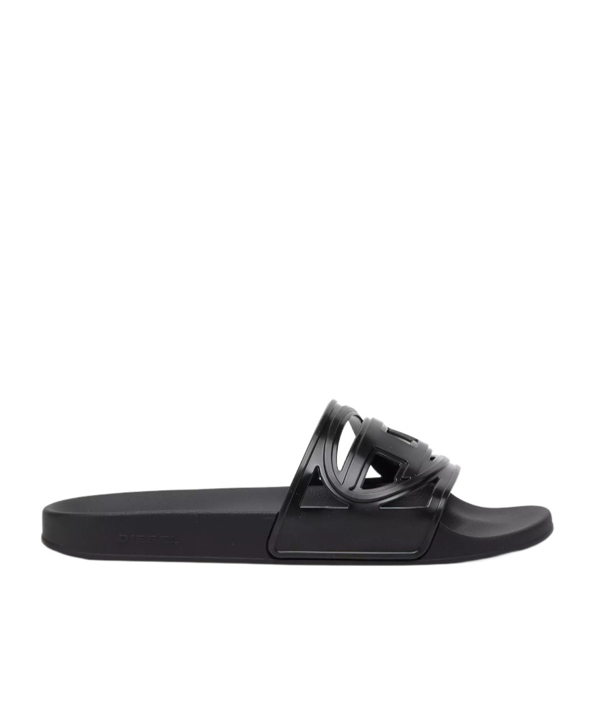 Diesel Sa Clyde Slides In Black