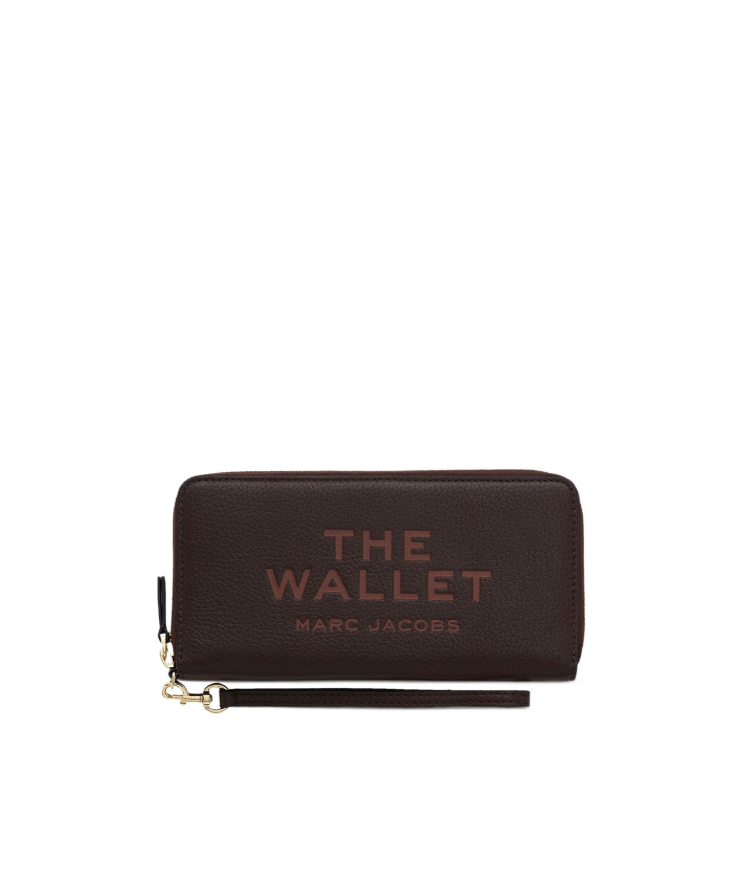 Marc Jacobs Zip Wallet In Brown