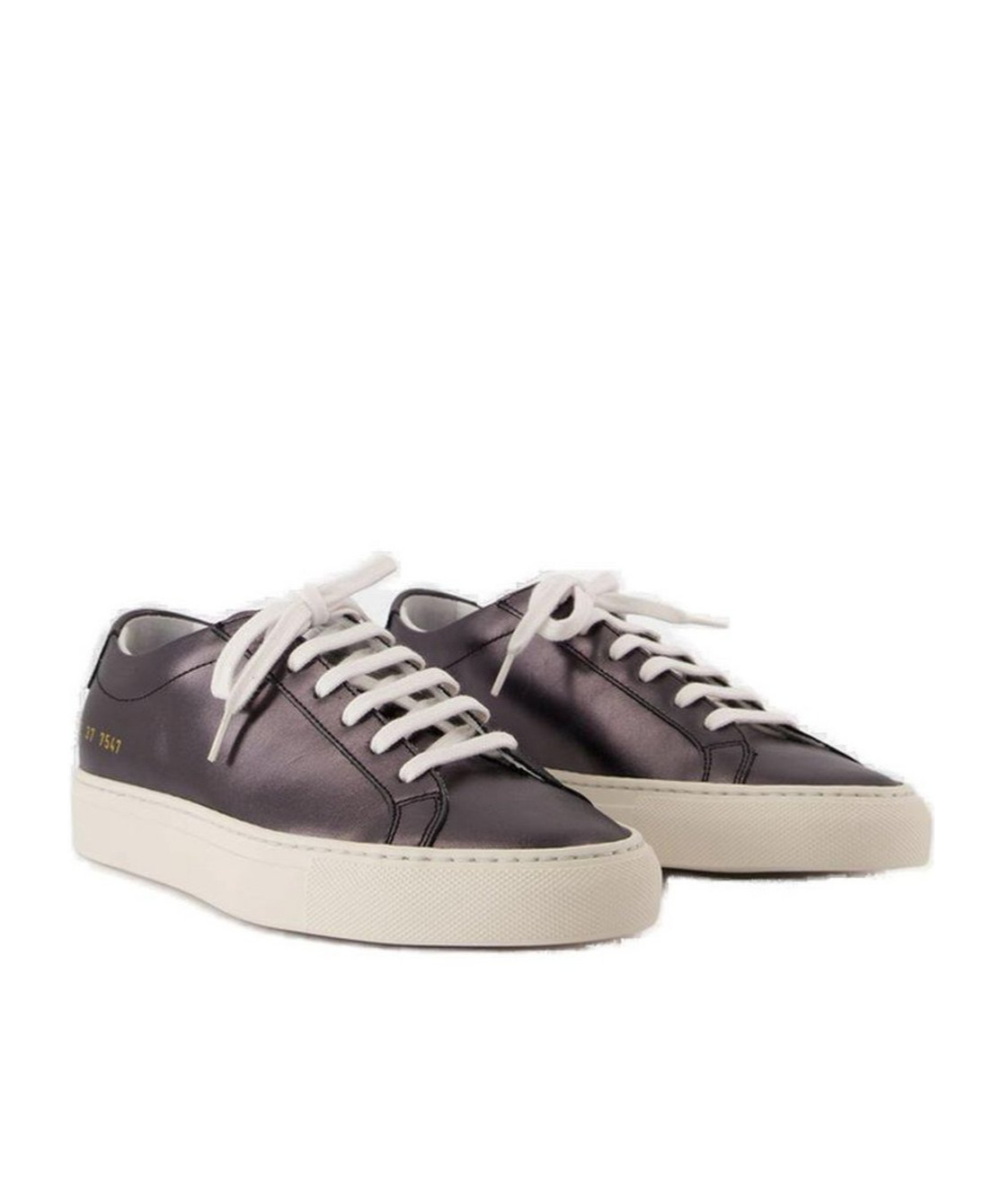 Common Projects Achilles Shiny Sneakers In Nude