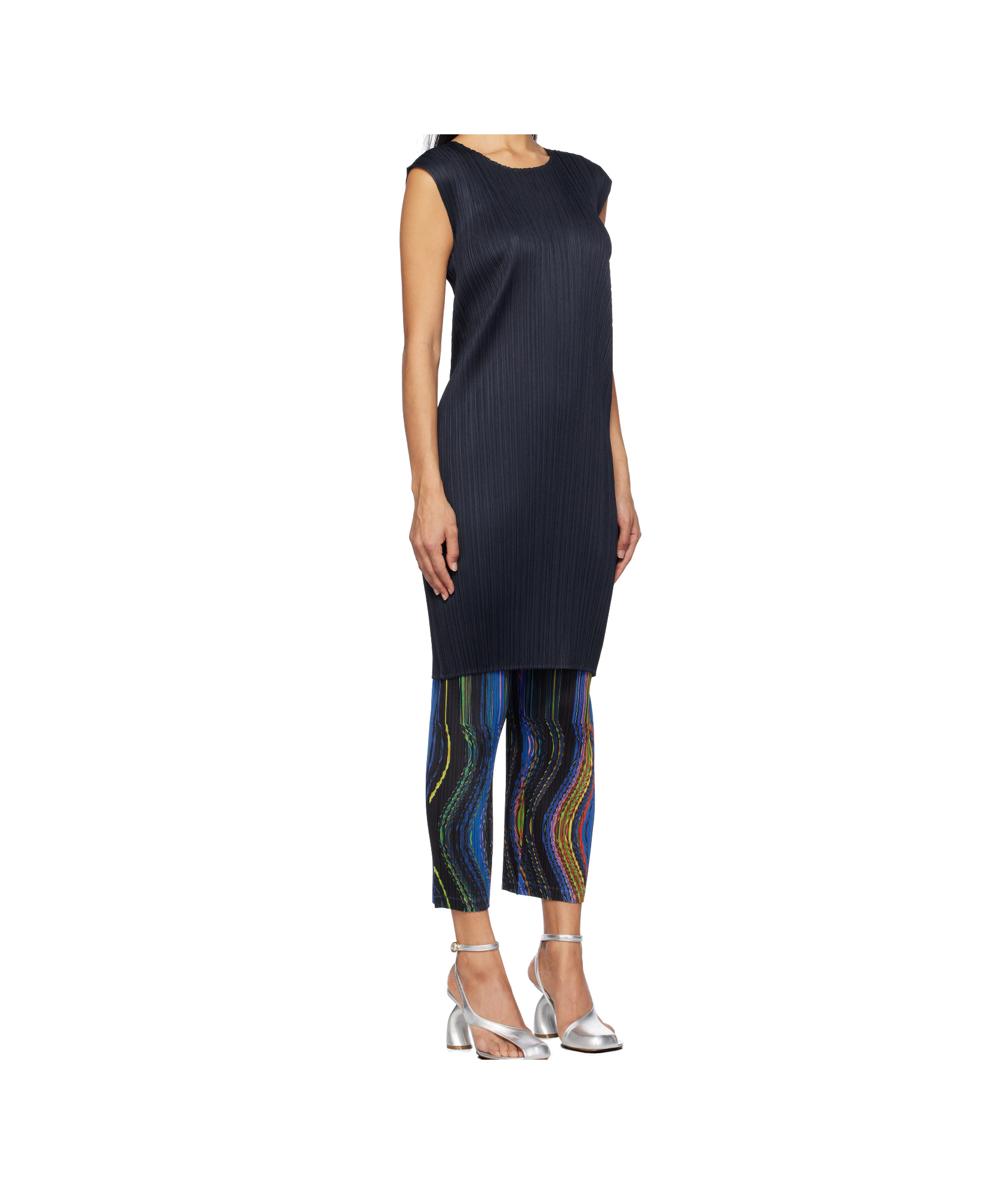 ISSEY MIYAKE SHORT SLEEVE DRESS