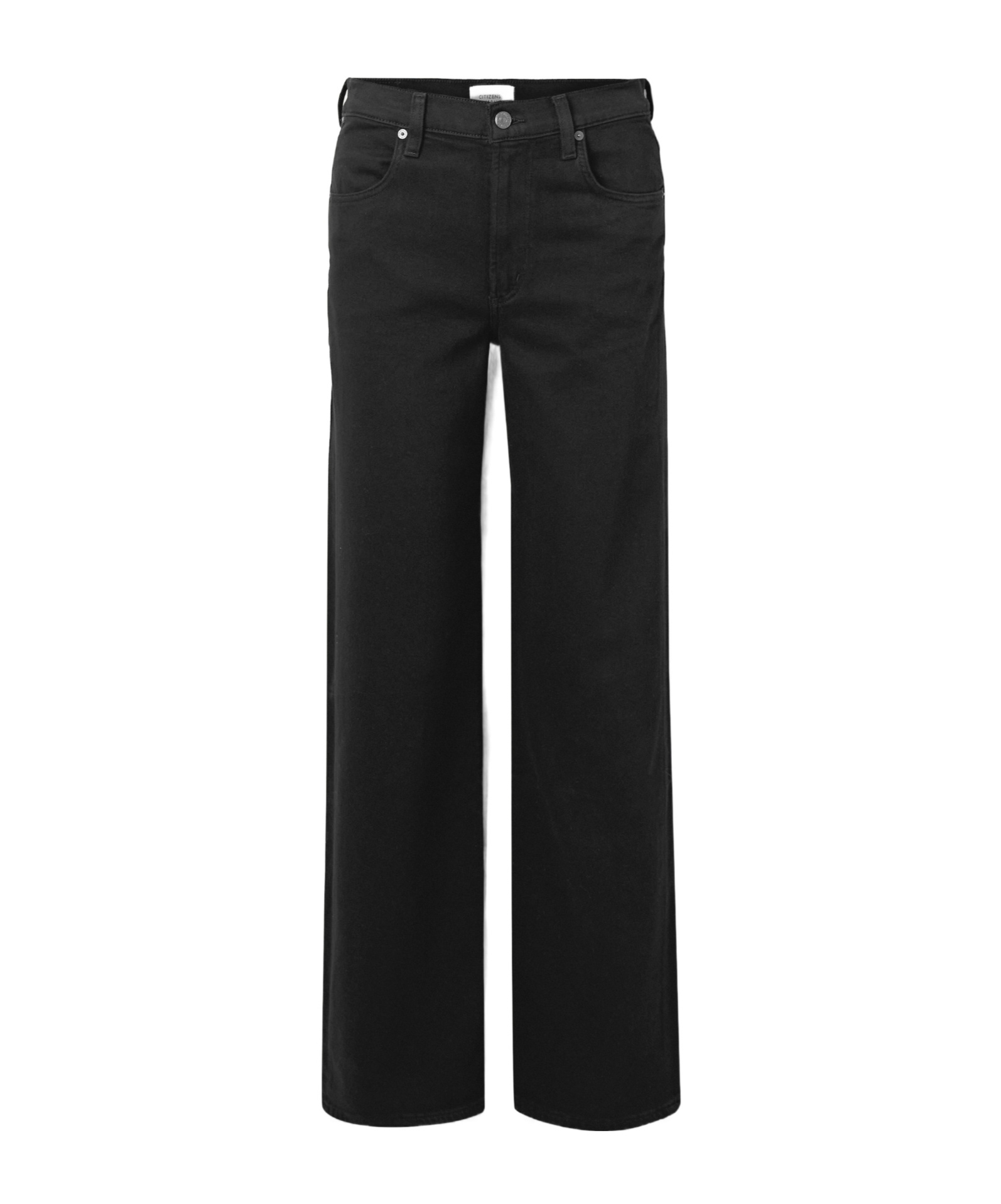 Citizen Of Humanity Annina Wide-leg Jeans In Black