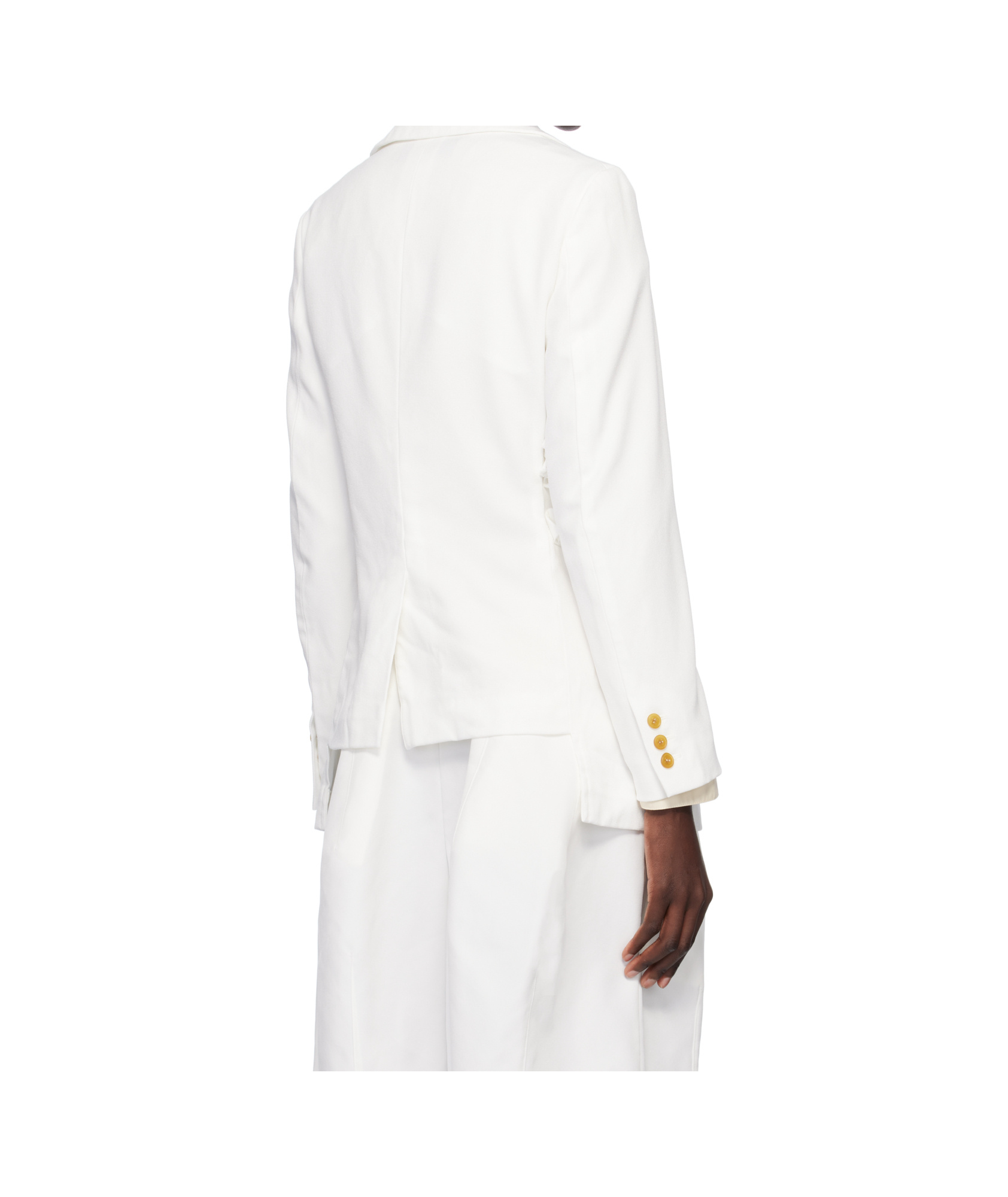 COMME DES GARÇONS LONG-SLEEVED SUIT JACKET 