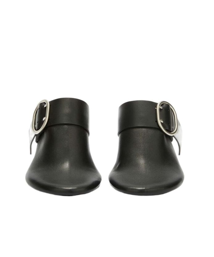 Jil Sander Mule Shoe In Black