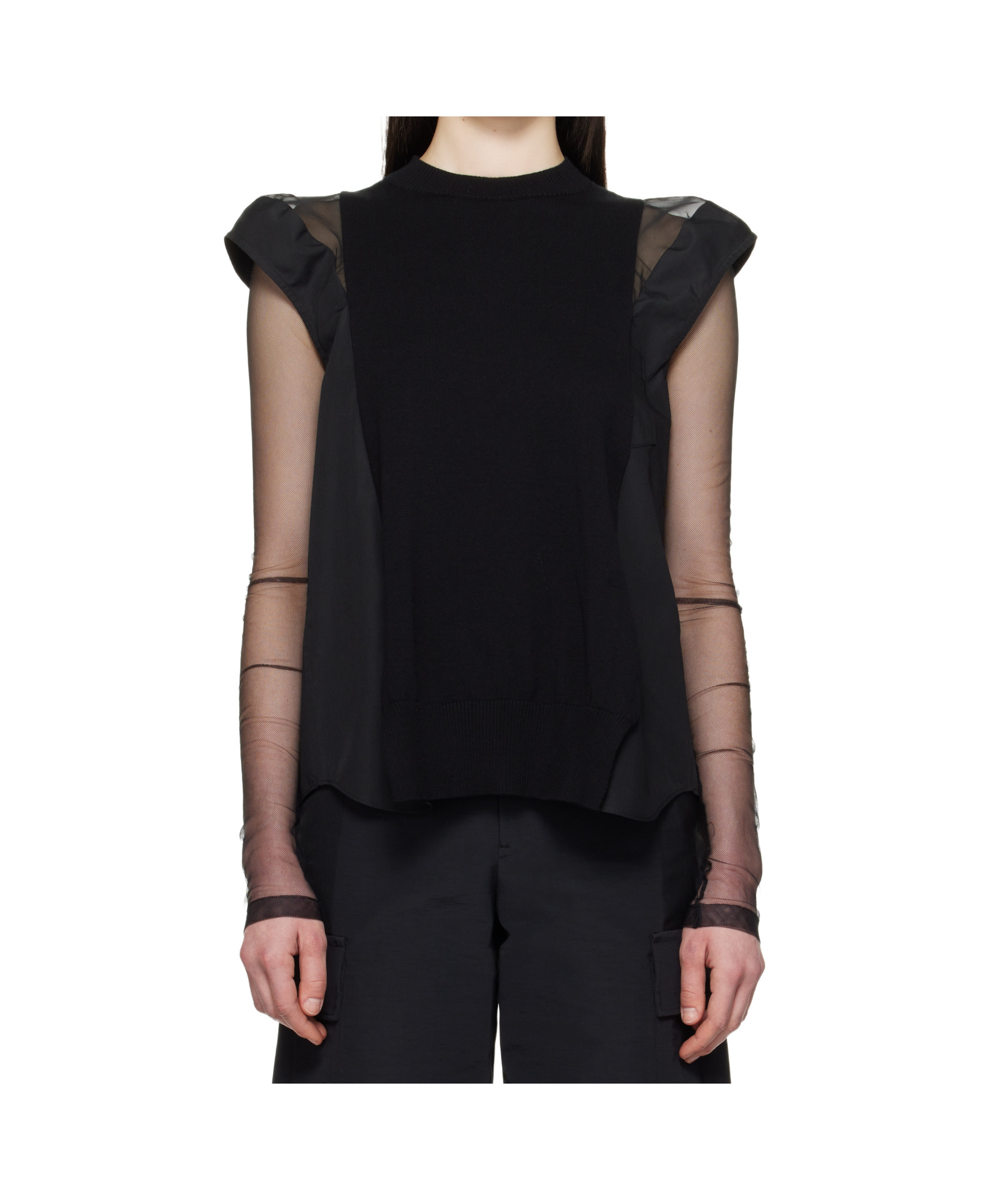 SACAI COTTON TOP