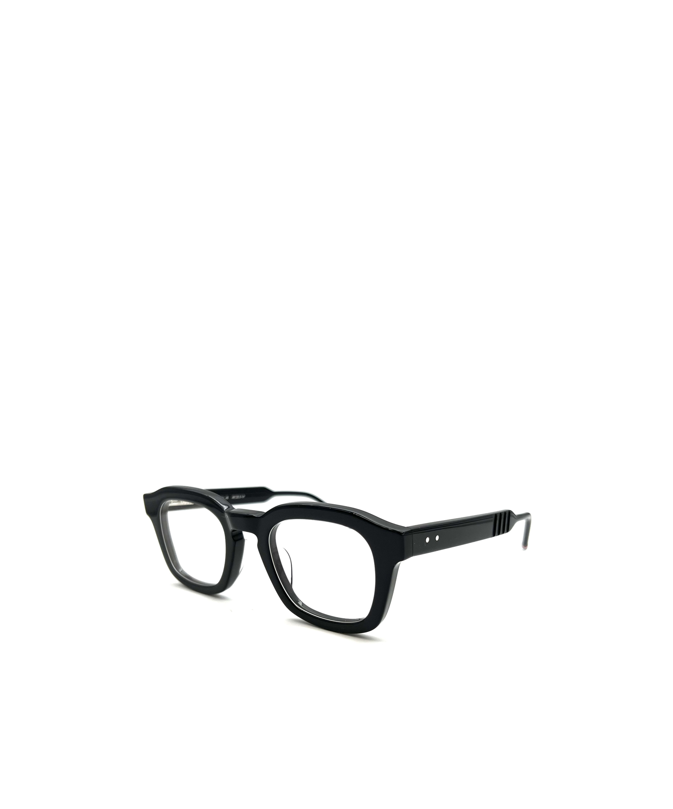 Thom Browne Geometrically Framed Flat Mirror In Black