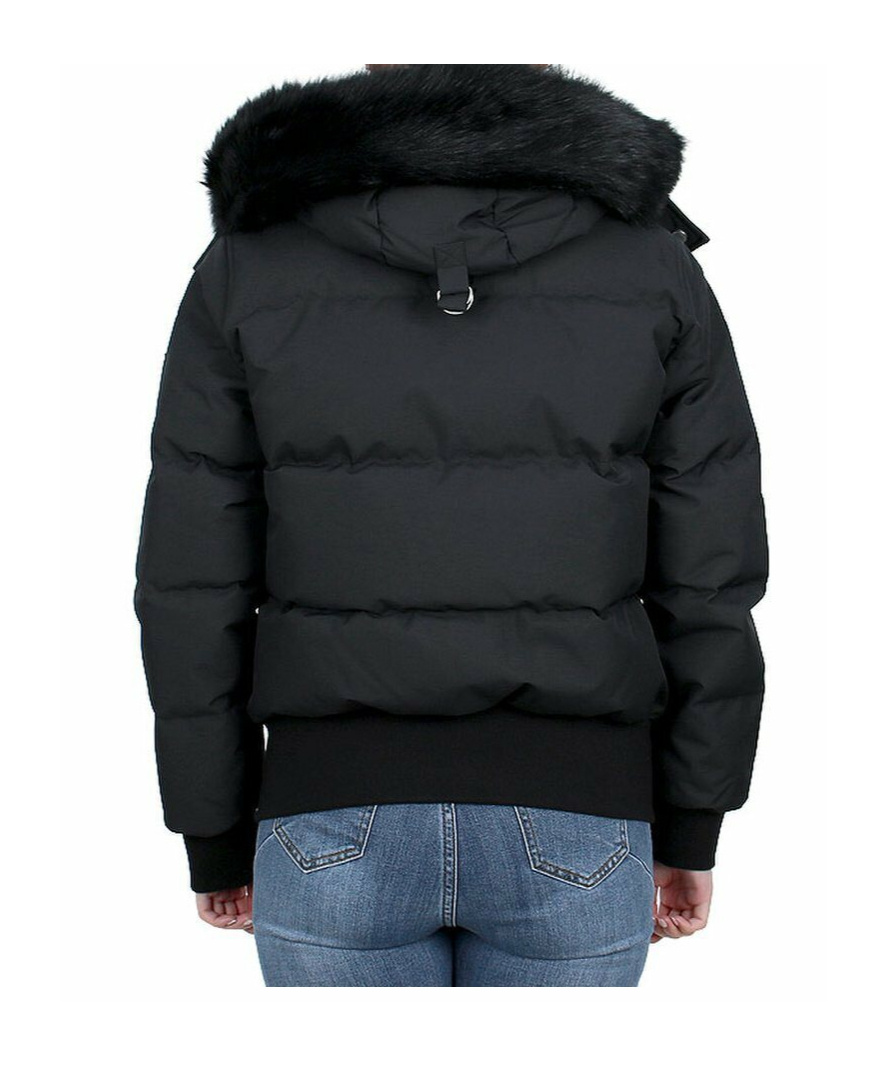 Moose Knuckles Women's Jacket With Logo In Black