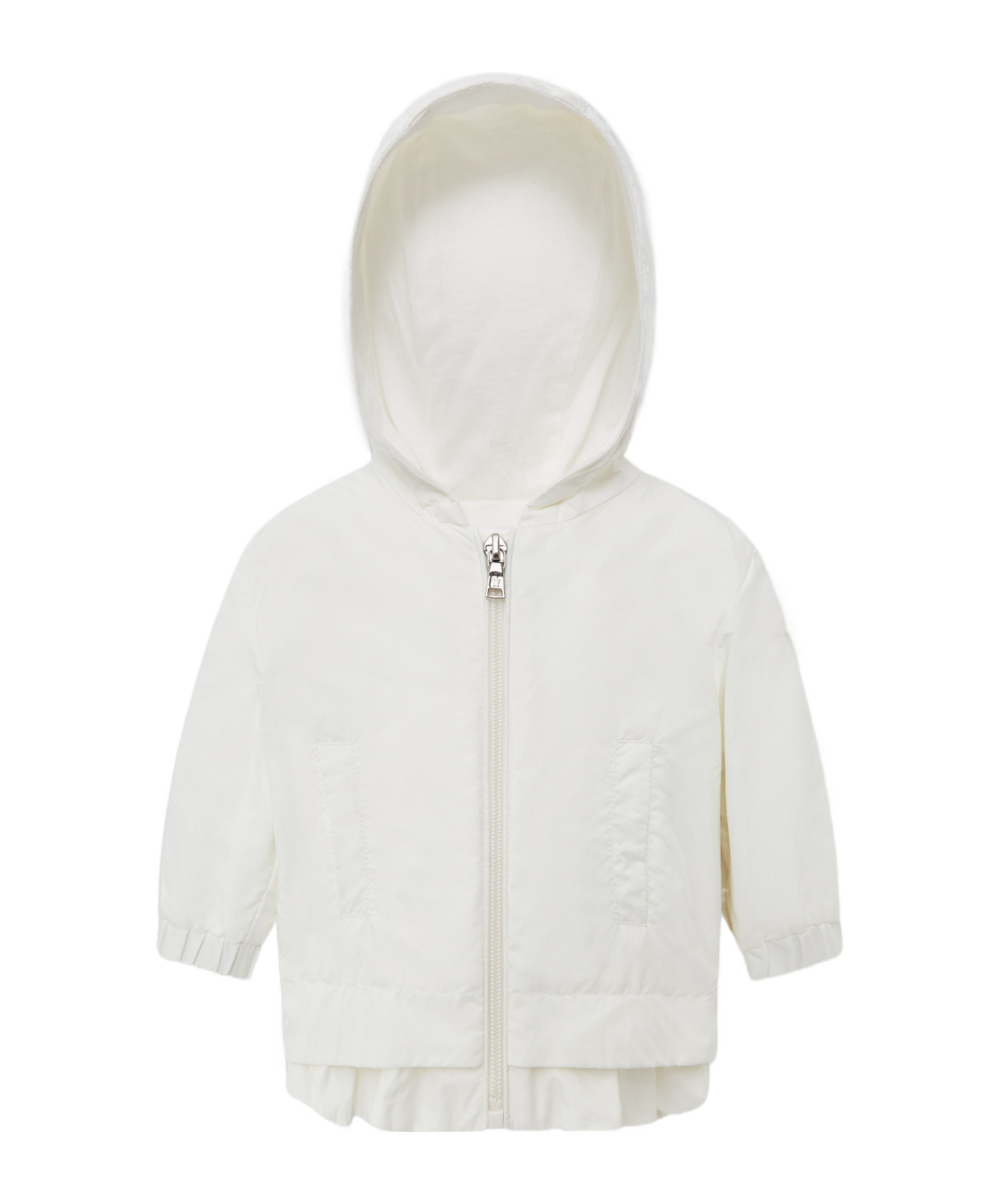 Moncler Long-sleeved Casual Jacket In White