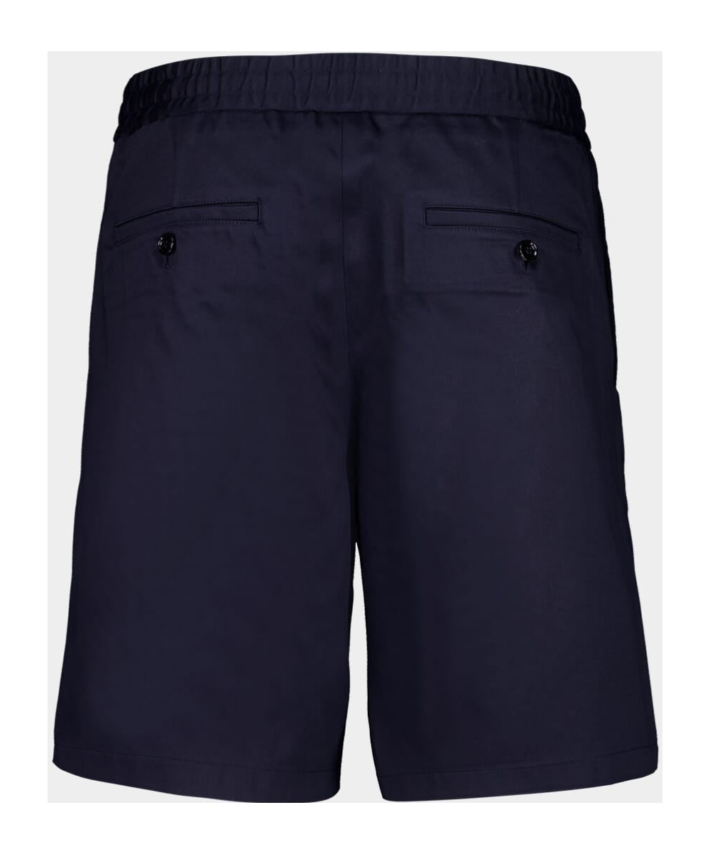Ami Alexandre Mattiussi Wide-leg Shorts In Black