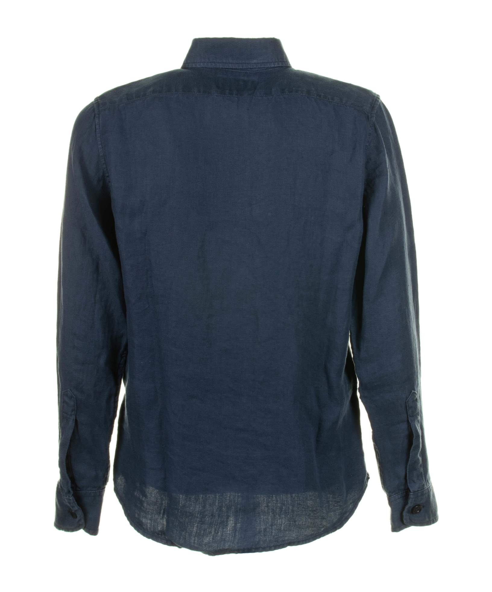ASPESI ASPESI LONG SLEEVED POCKET-DETAILED SHIRT