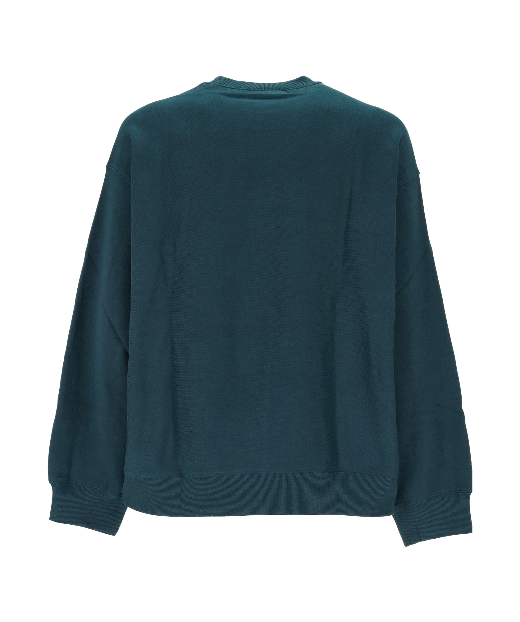 Carhartt Wip Label Script Balloon Cut Sweatshirt In Green