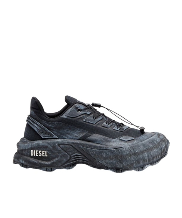 Diesel D-cage Runner Sneakers In Black