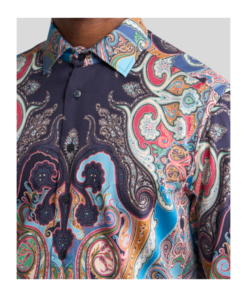 Etro Paisley Printed Shirt In Multi