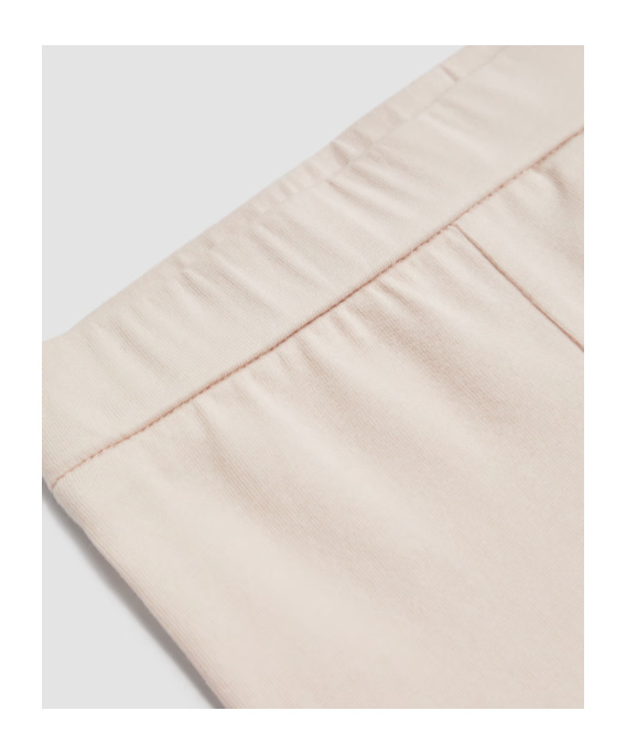 Moncler Enfant Logo Patch Leggings In Pink