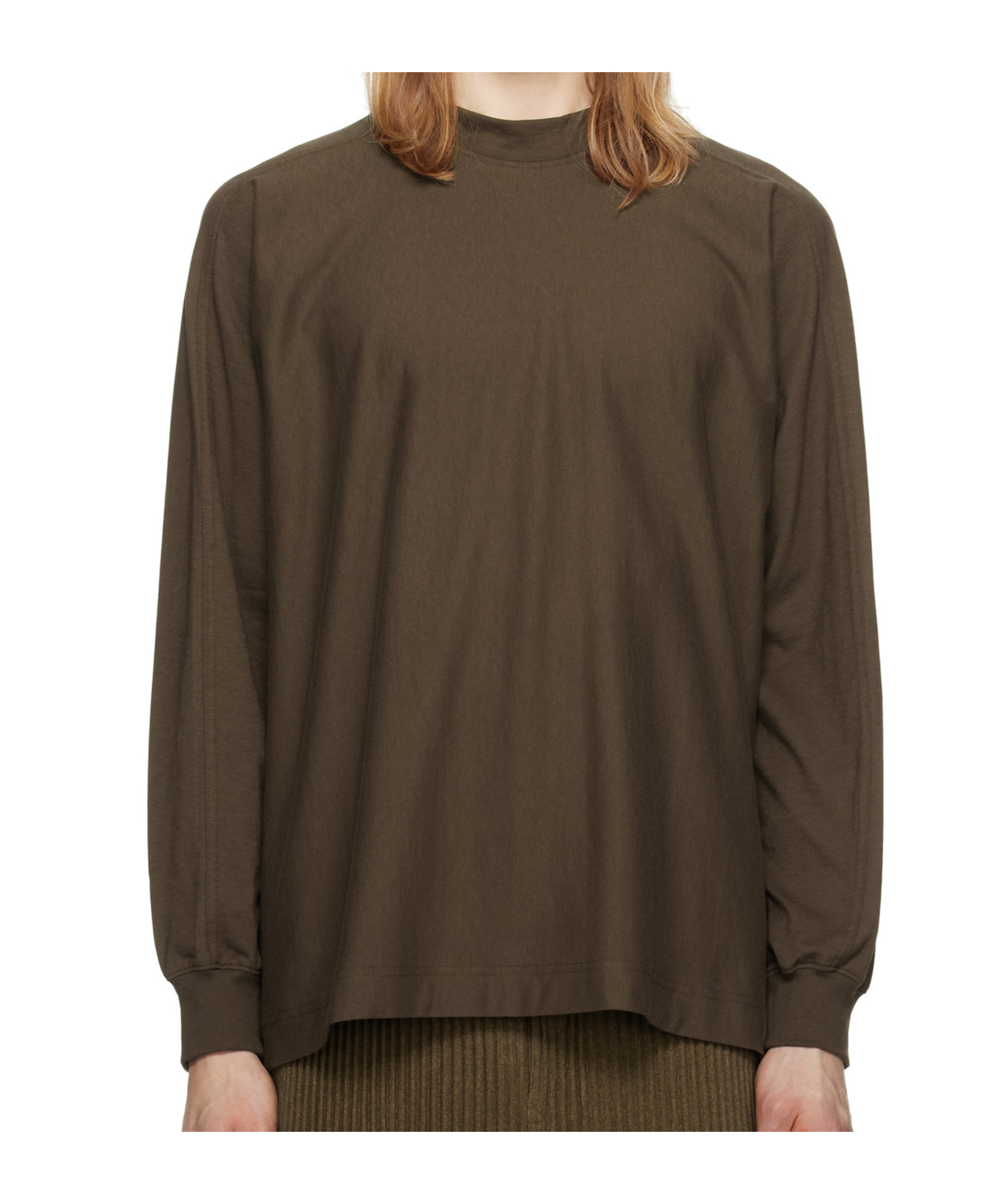 Issey Miyake Brown Release-t 1 T-shirt In Green