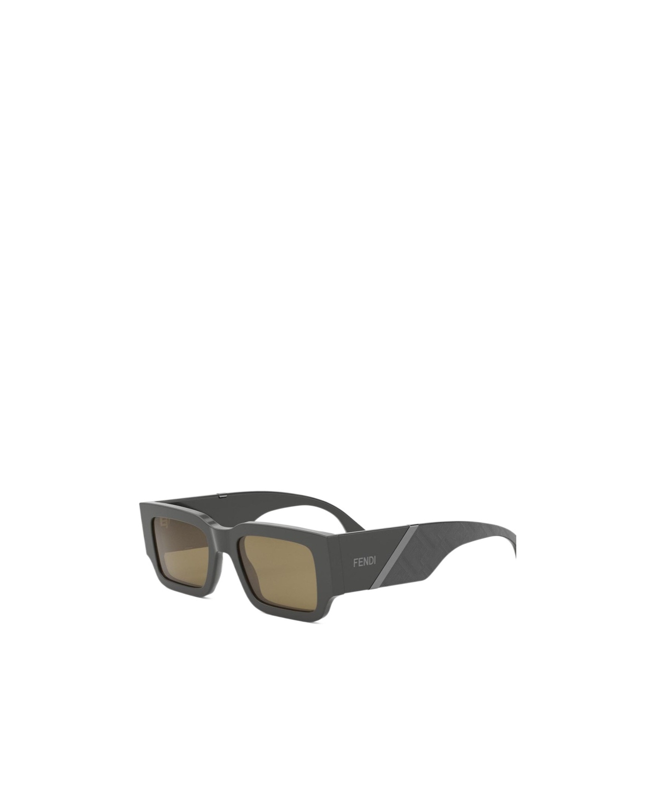 FENDI FENDI EYEWEAR RECTANGULAR FRAME SUNGLASSES