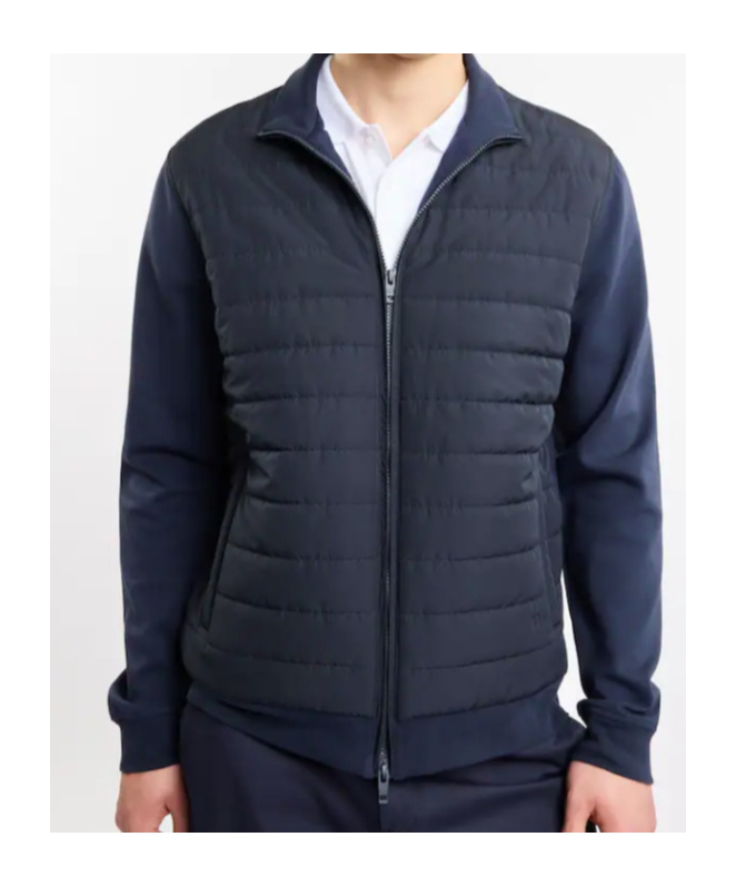 FAY FAY QUILTED ZIP-UP JACKET