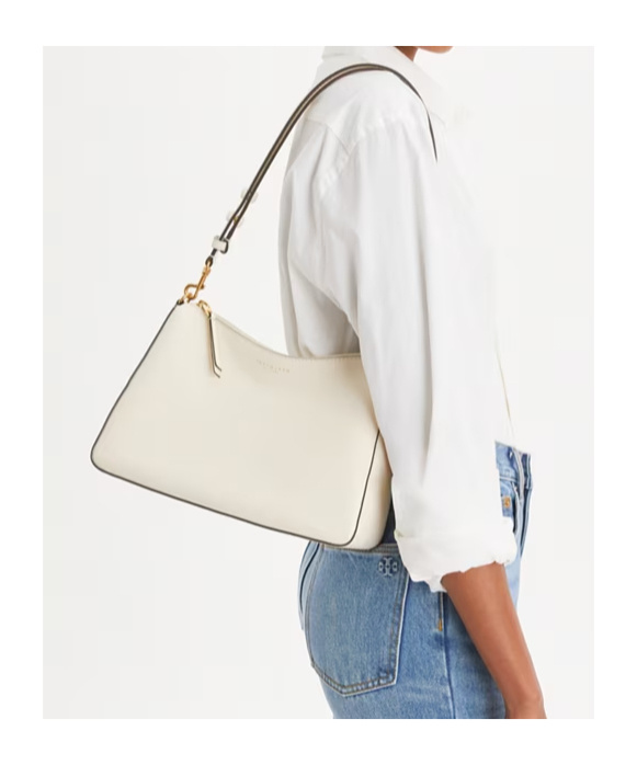 Tory Burch Perry Shoulder Bag In Sand
