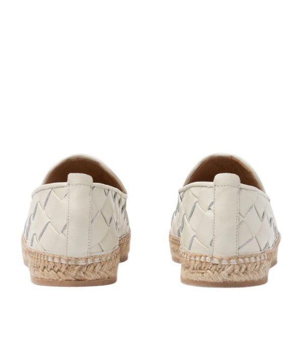 Scarosso Martina Woven Espadrilles In White
