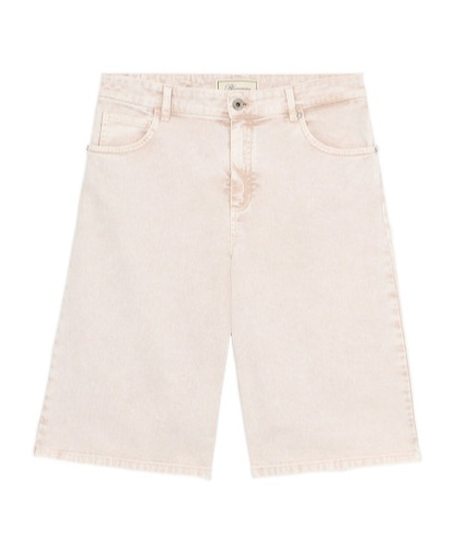 BLUMARINE COTTON BULL BERMUDA SHORTS