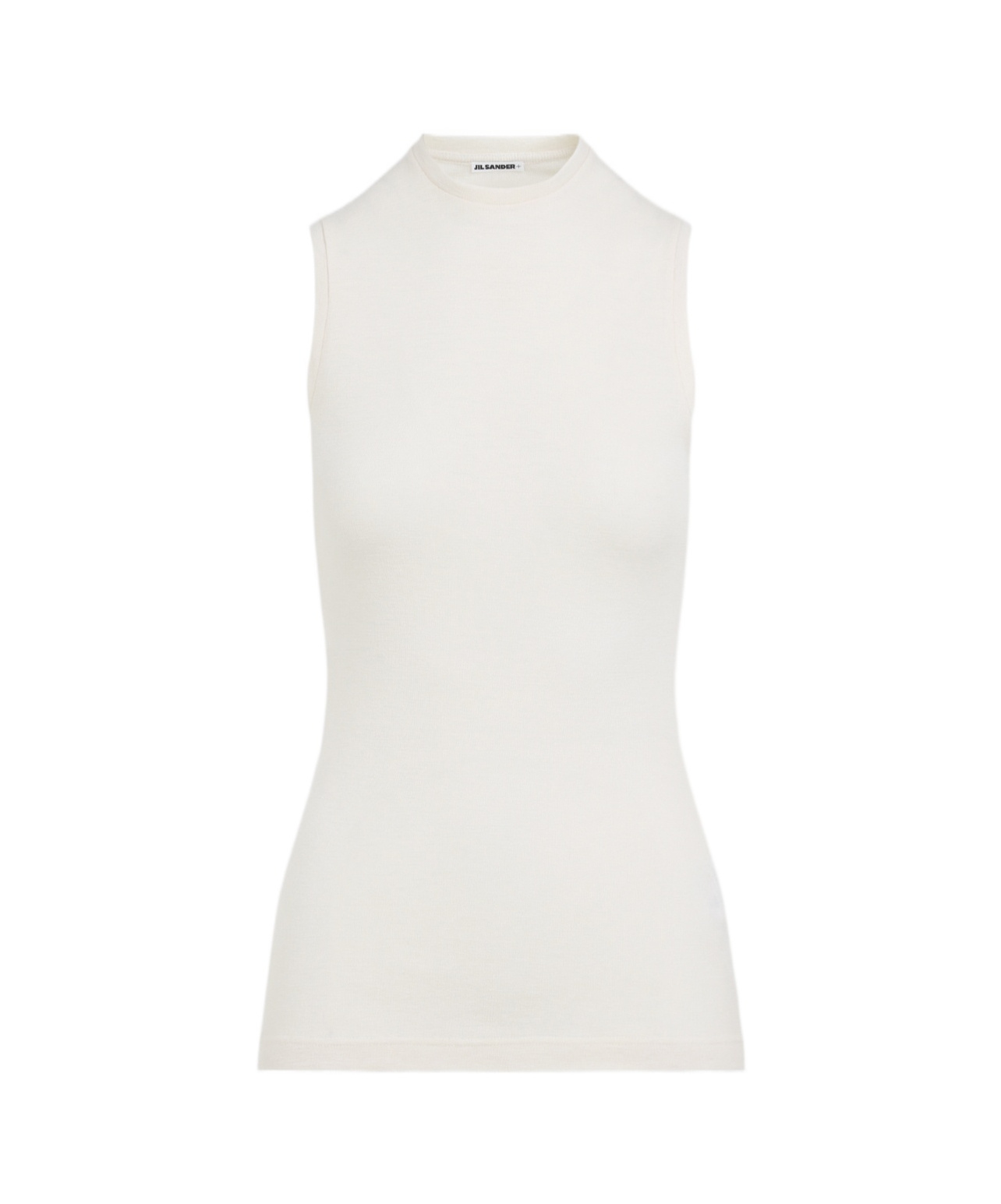 Jil Sander Crew Neck T-shirt And Vest Two-piece Set In Gray