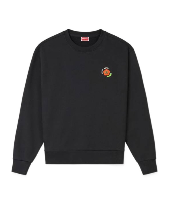 Kenzo Pop Sweater In Merino Wool In Black