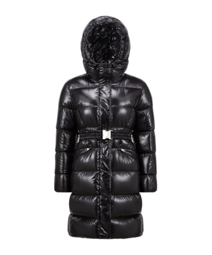 Moncler Bellevue Coat In Black