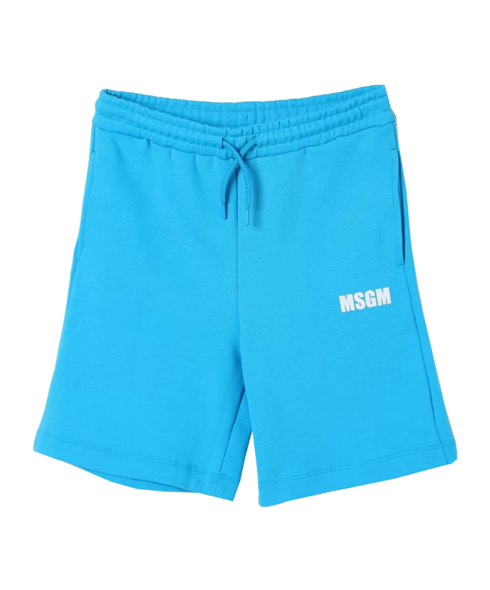 MSGM ELASTIC WAIST SHORTS 