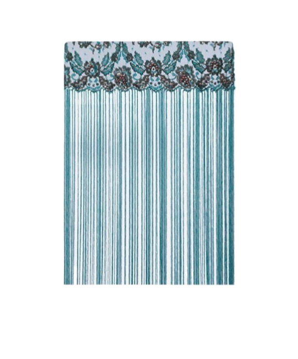 Valentino Embroidered Lace Shawl In Blue