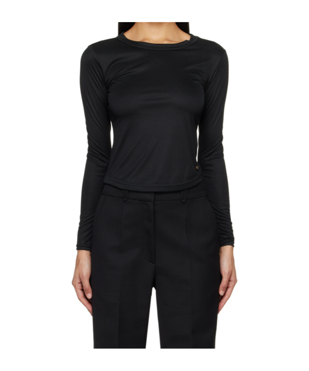 ANINE BING JANE LONG-SLEEVED BLOUSE