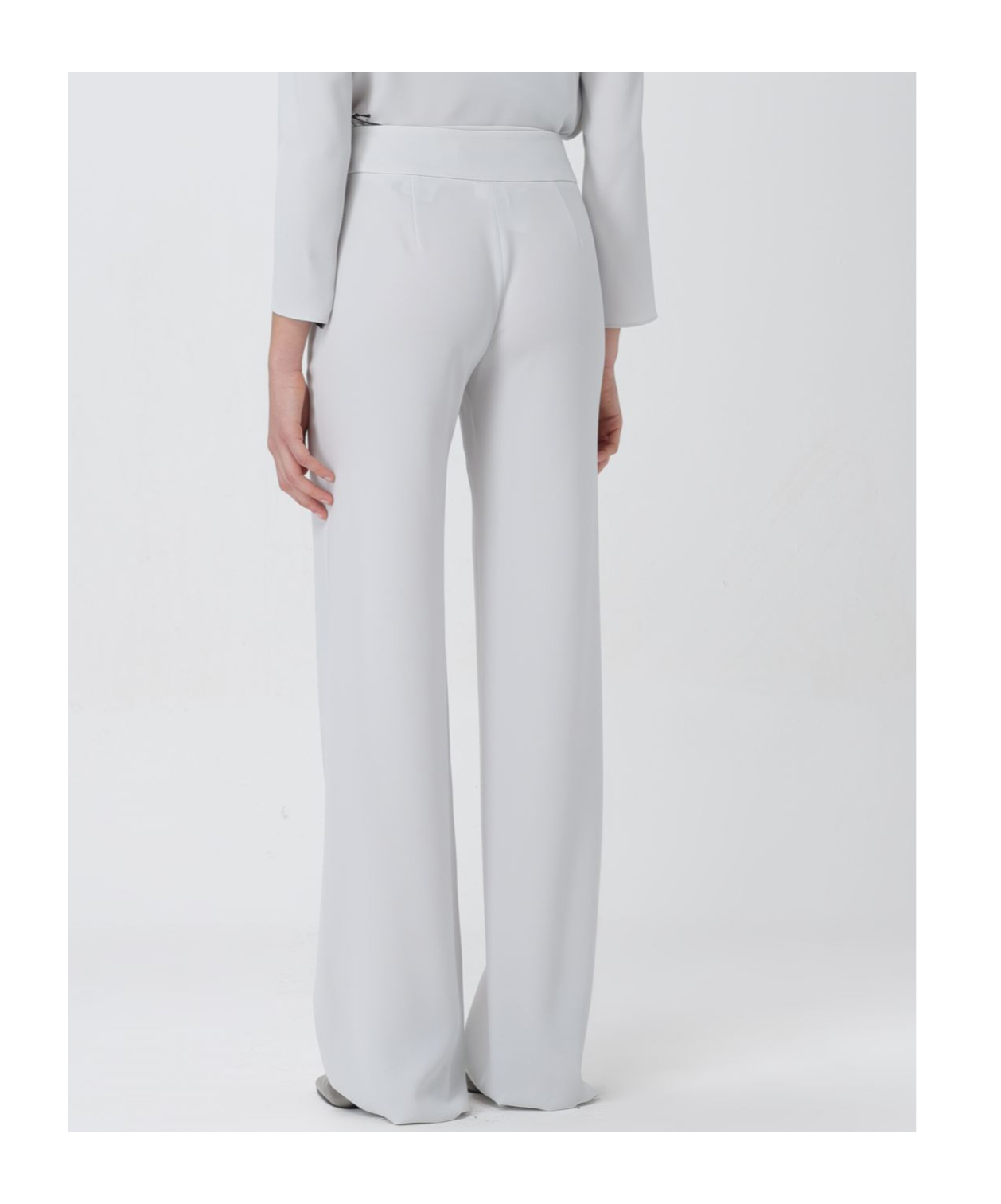 EMPORIO ARMANI HIGH-WAISTED TROUSERS