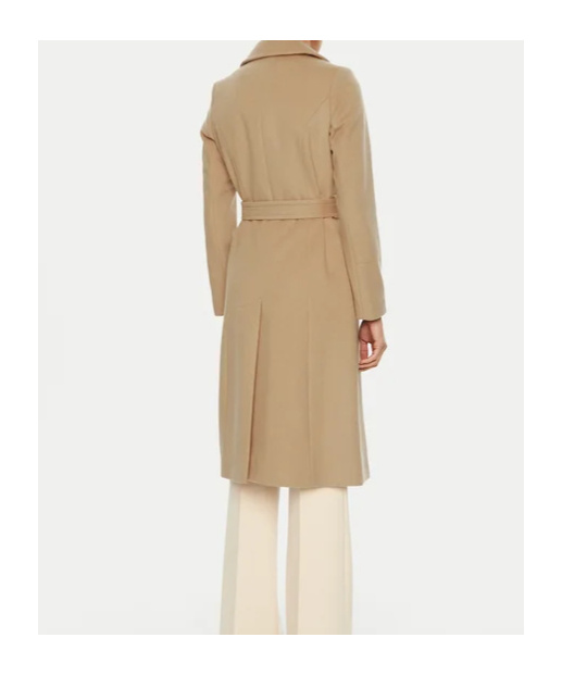 Polo Ralph Lauren Long-sleeved Coat In Brown