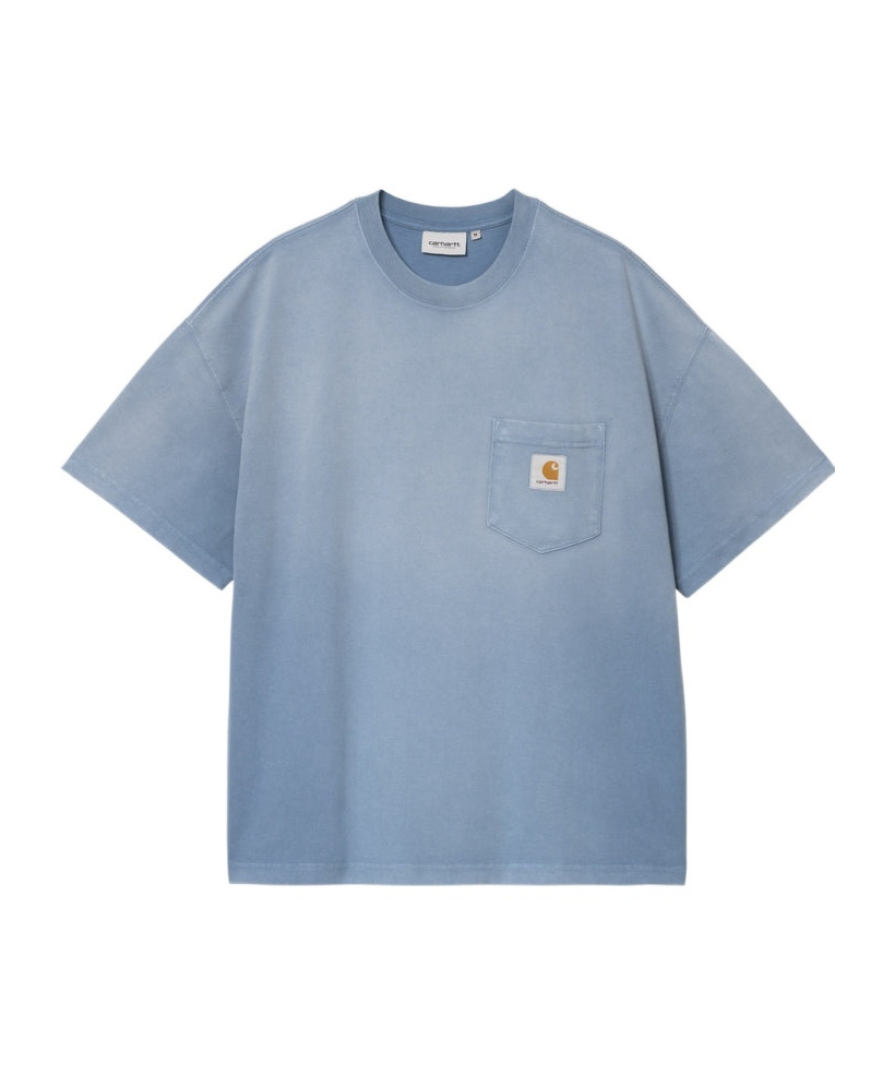 Carhartt Mens Sorrent Hudson Crewneck Cotton-jersey T-shirt In Blue