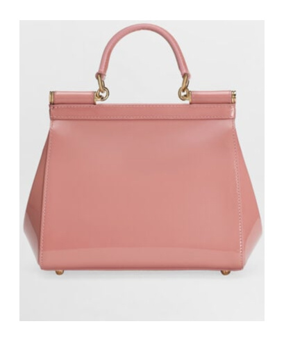 Dolce & Gabbana Small Sicily Tote Bag In Pink