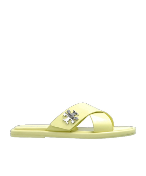 TORY BURCH LEATHER SLIDES