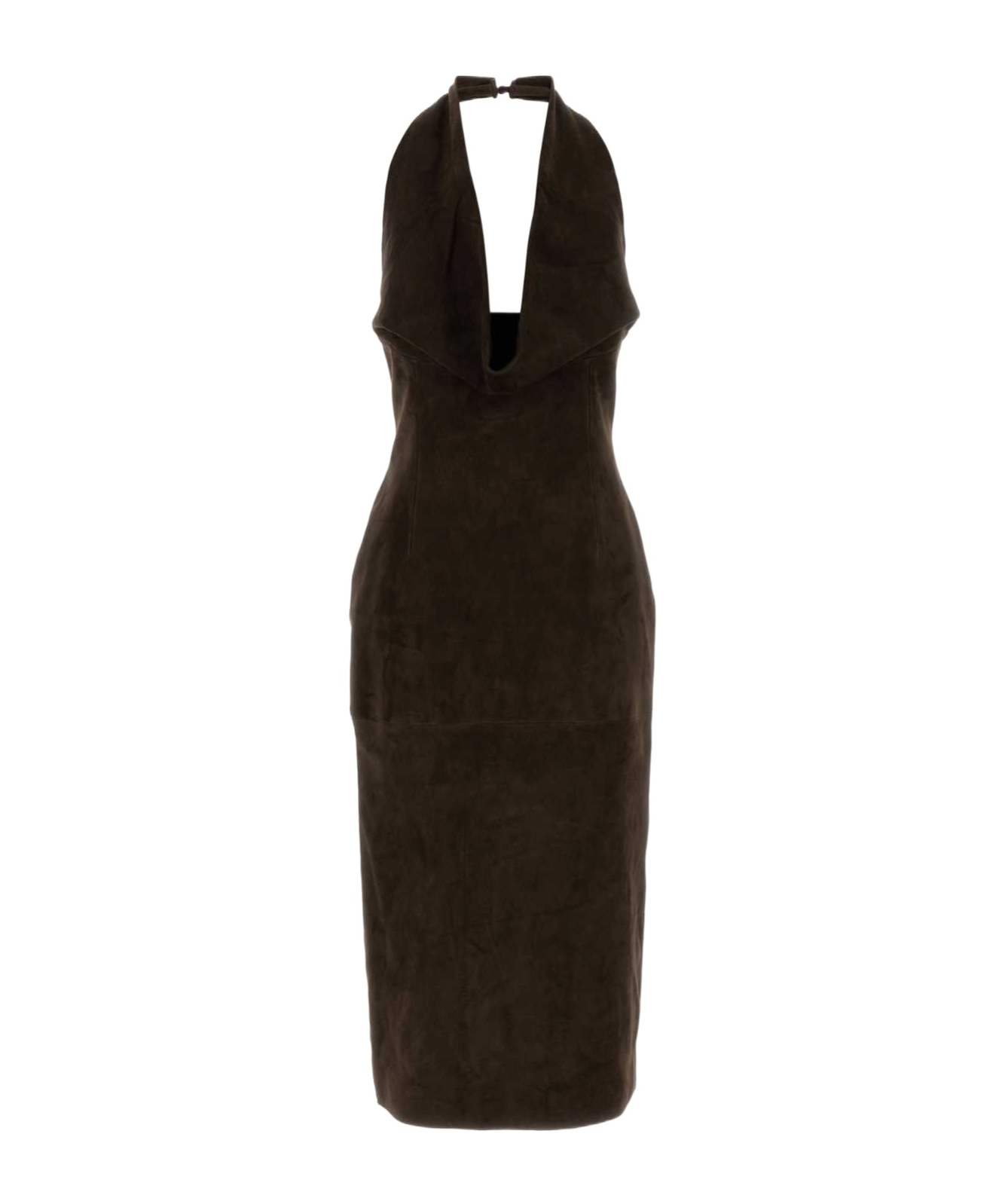 Magda Butrym Halter Neck Dress