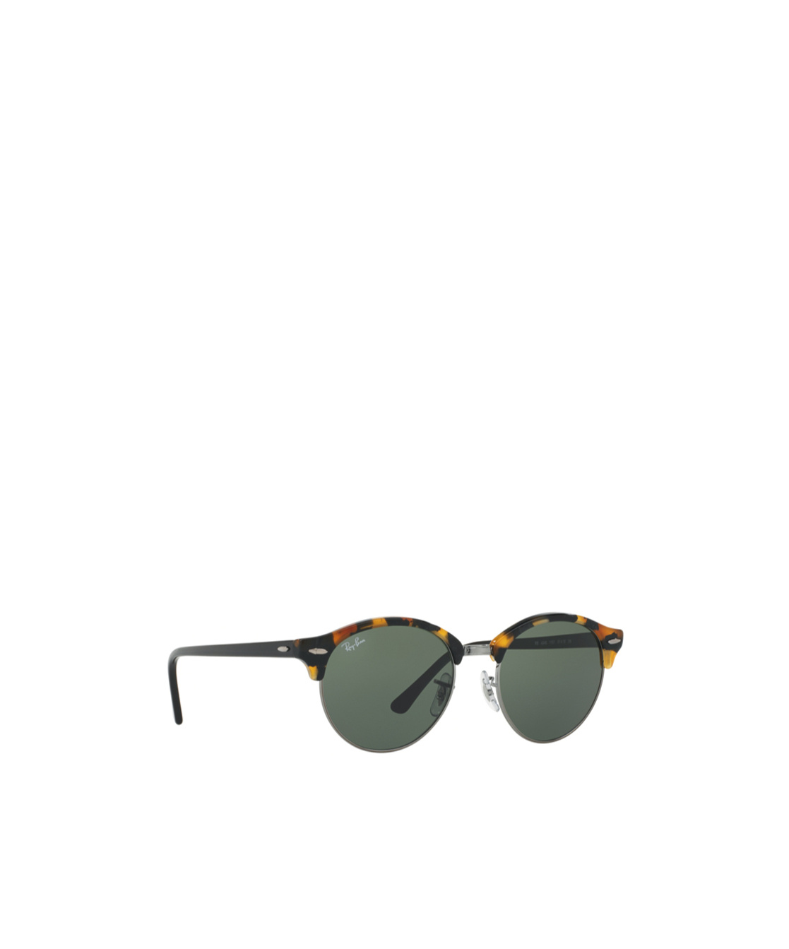 Ray Ban Round Frame Sunglasses In Gray