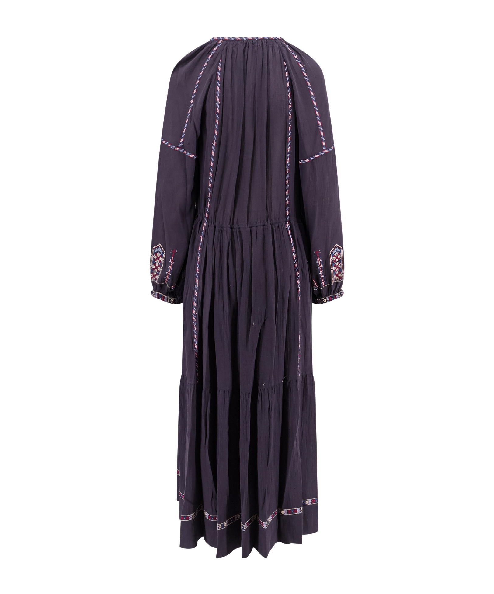 ISABEL MARANT ÉTOILE ISABEL MARANT ÉTOILE FLORENZA EMBROIDERED DESIGN MAXI DRESS