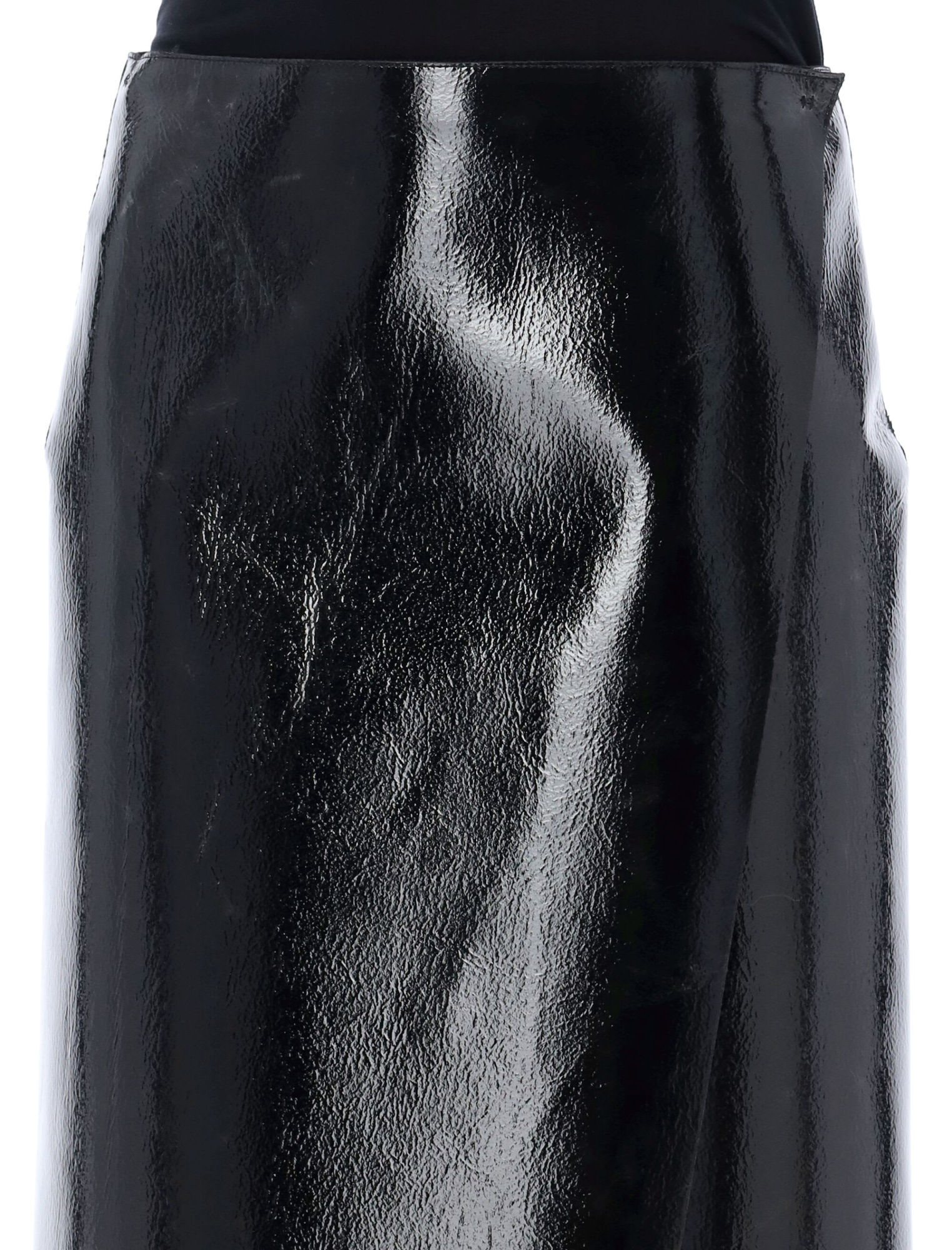 Shop Philosophy Di Lorenzo Serafini Wrap Midi Skirt In Black