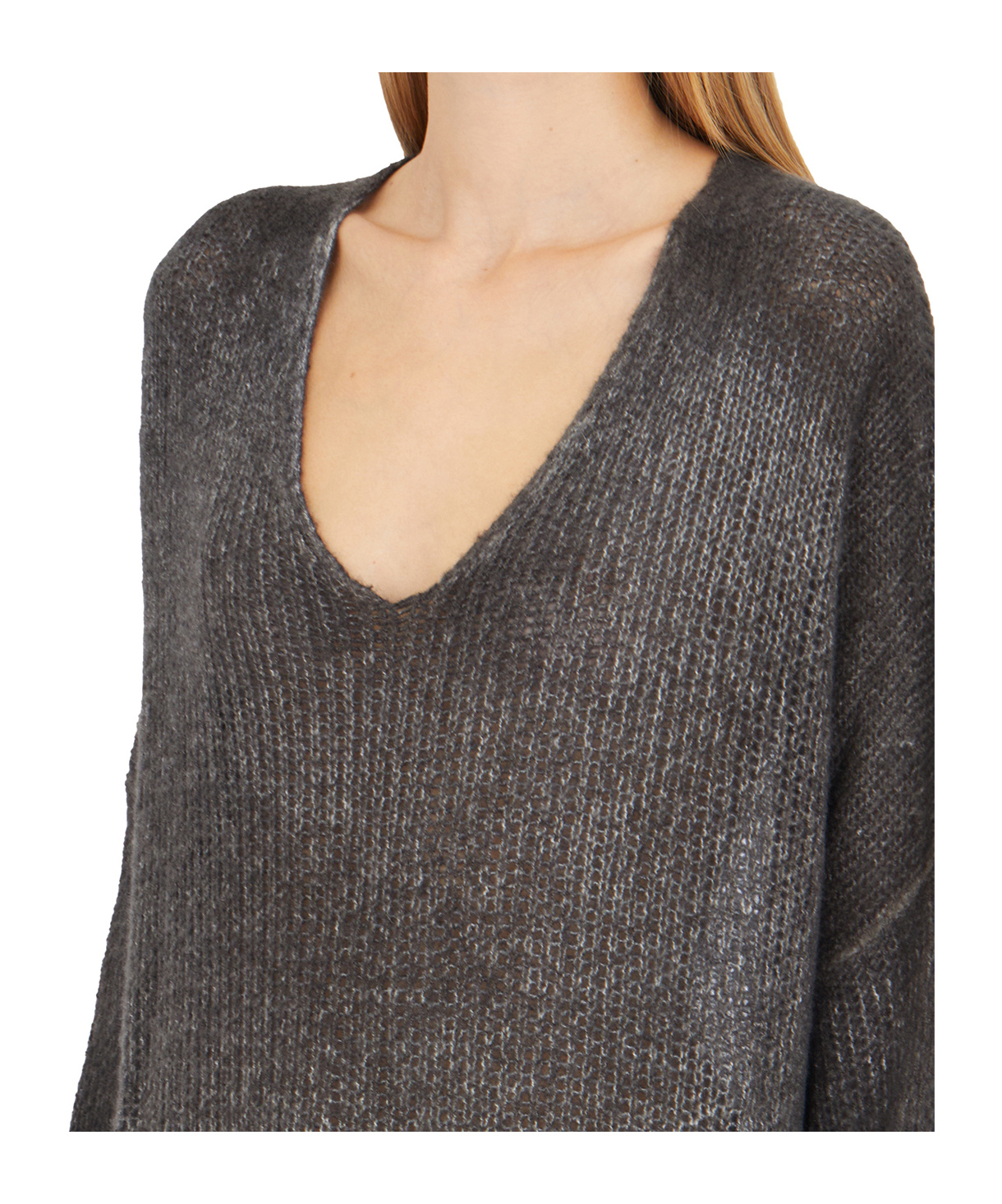 Avant Toi Long-sleeved Sweater In Black