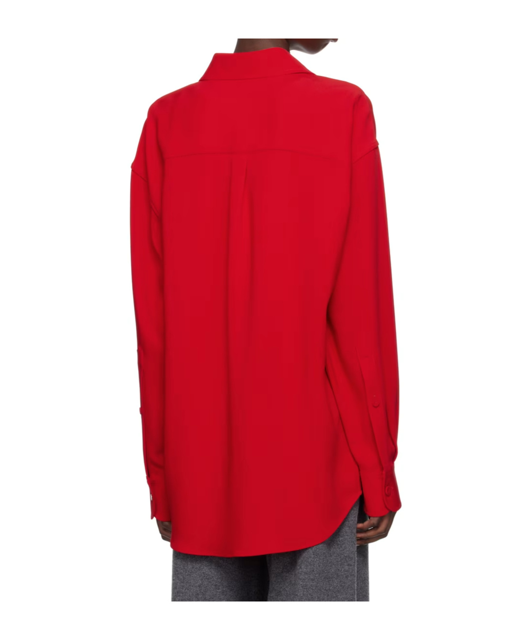Stella Mccartney Lapel Shirt In Red