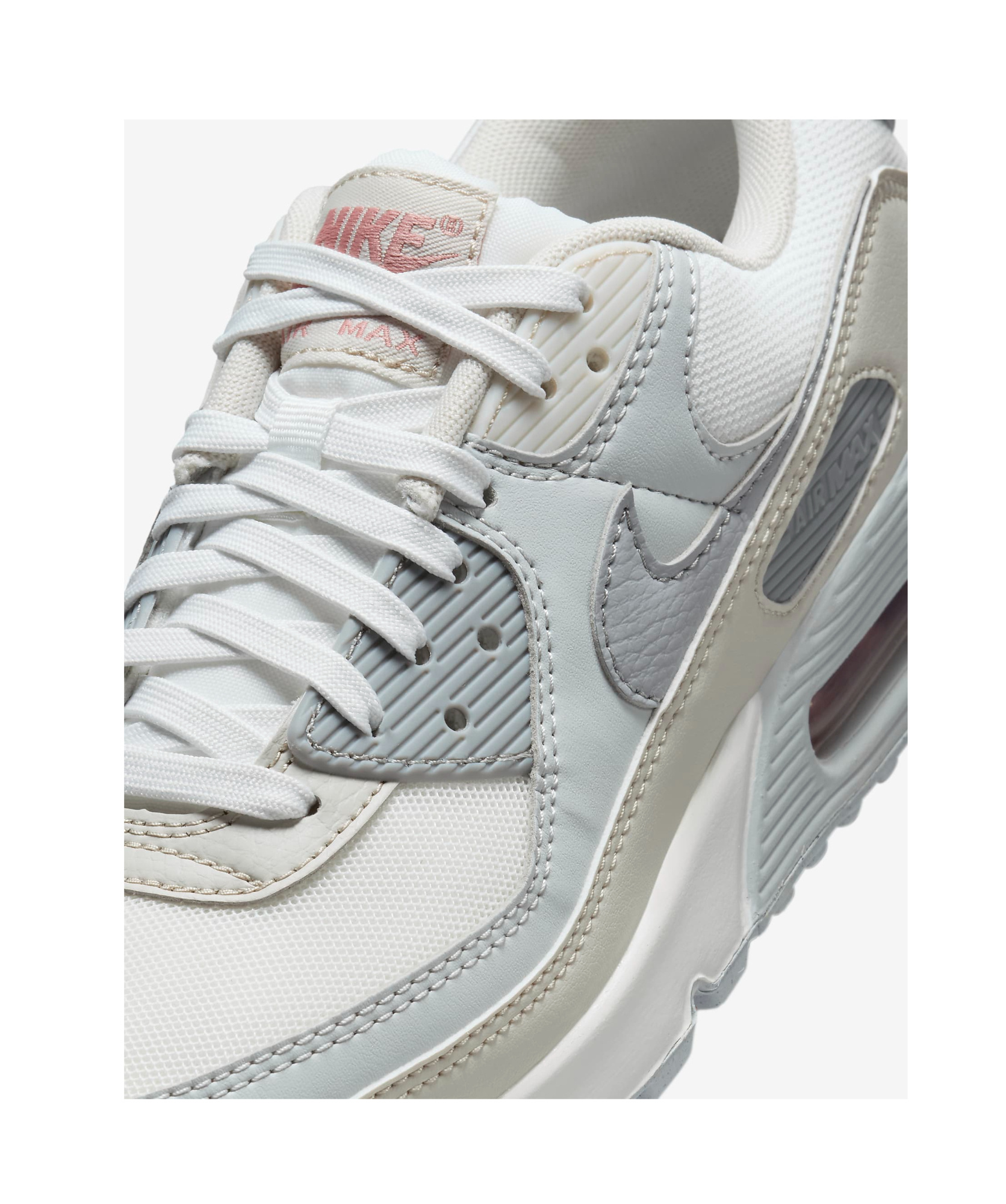 Nike Air Max 90 Lace-up Trainers In Gray