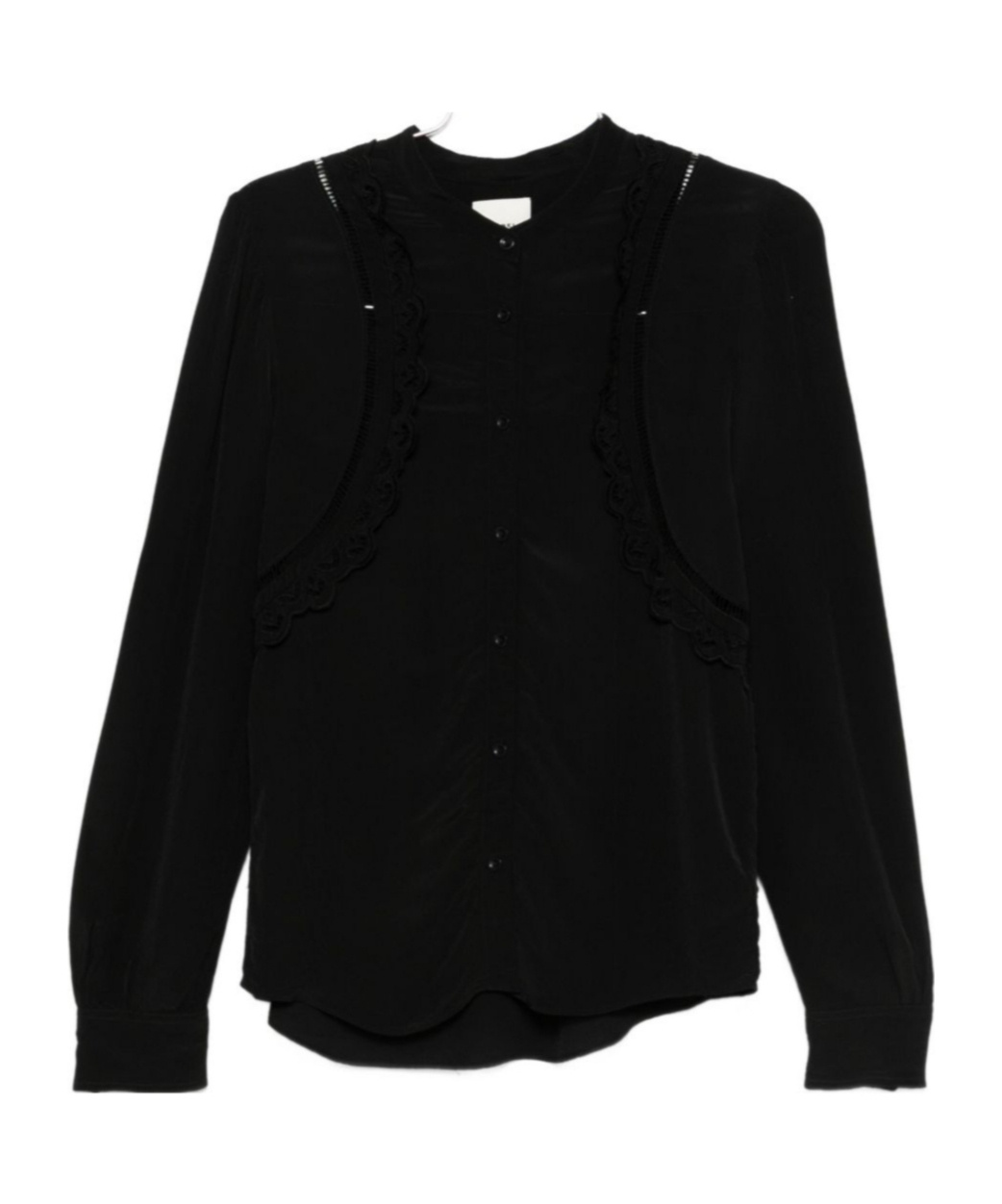 Isabel Marant Long-sleeved Shirt In Black